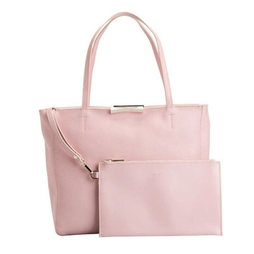Ted Baker London Clarkia Leather Shoulder Tote Bag